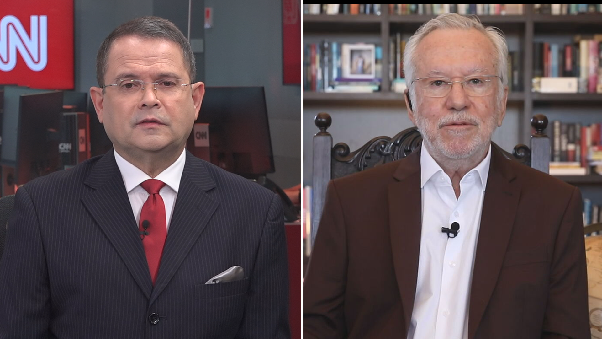 Sidney Rezende e Alexandre Garcia comentam política no Liberdade de Opinião, da 