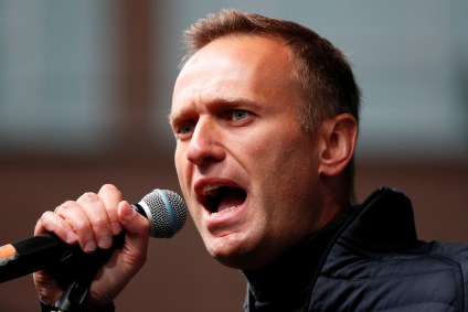 O líder opositor russo Alexei Navalni