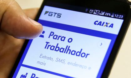Aplicativo para celulares da Caixa para o FGTS