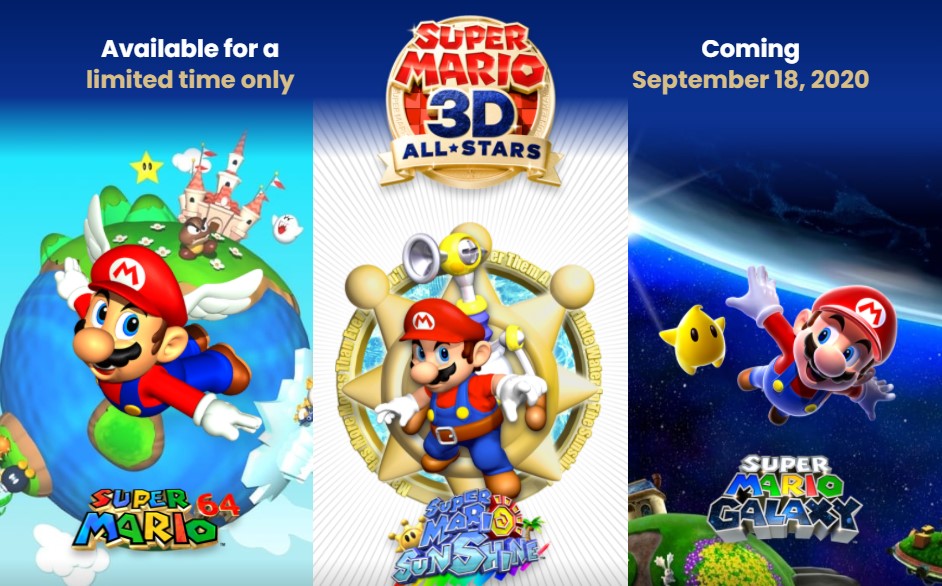 Nintendo vai relançar primeiros jogos em 3D de Mario