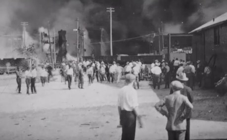 Ao fim da noite de 1º de junho de 1921, distrito de Tulsa foi completamente dest