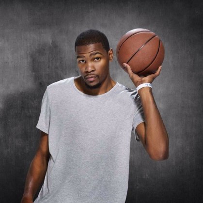 O astro da NBA Kevin Durant