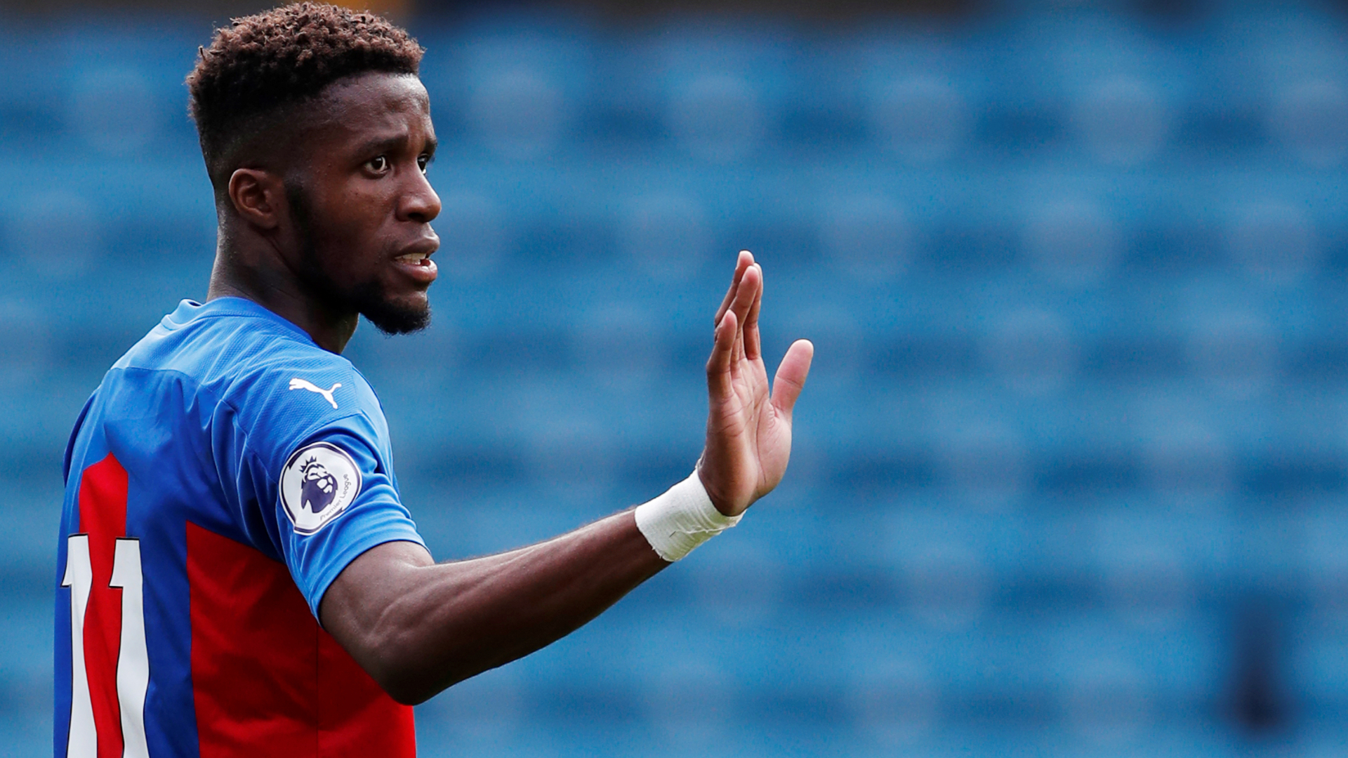 Wilfried Zaha, atacante do clube inglês Crystal Palace