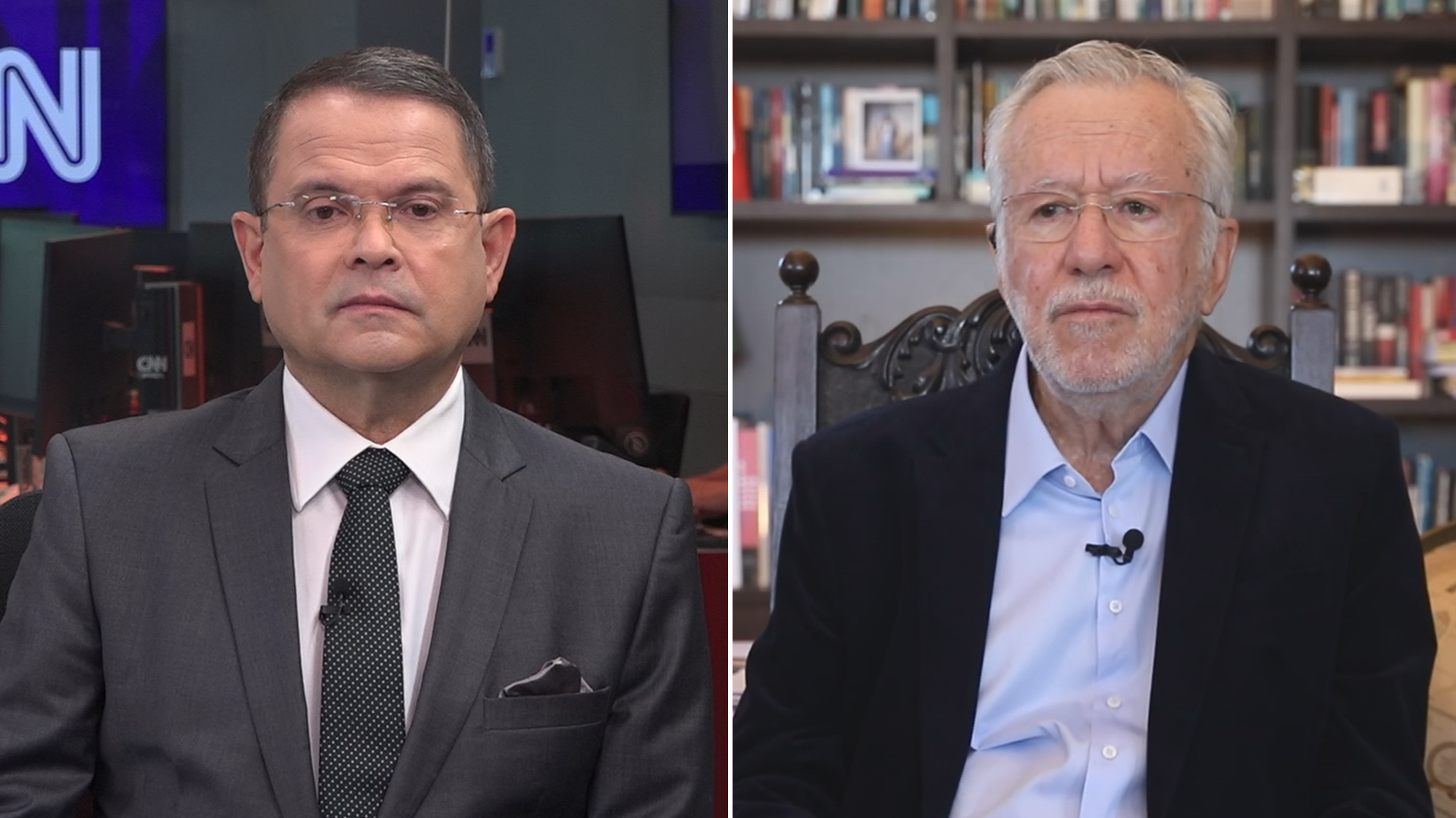 Sidney Rezende e Alexandre Garcia comentam política no Liberdade de Opinião, da 