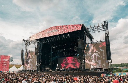 Palco do festival Lollapalooza