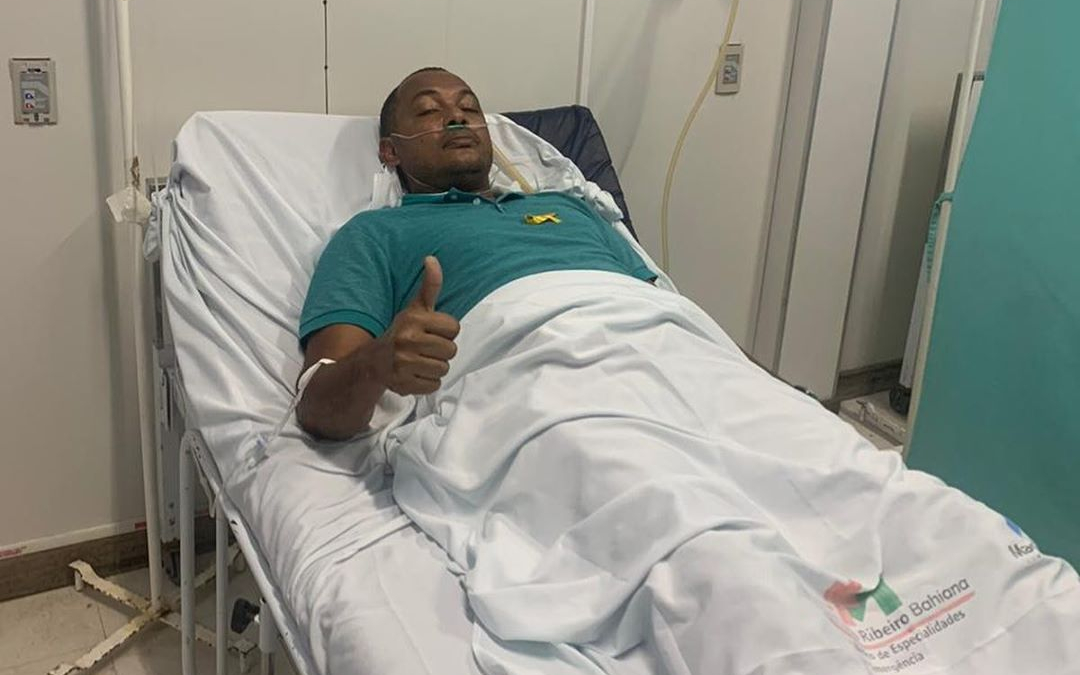 Jailton Santana, prefeito de Madre de Deus, na Bahia