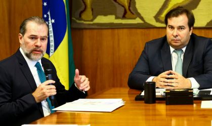 Presidente do STJ homenageia Toffoli em almoço reservado com Maia e Alcolumbre