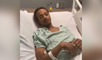 De uma cama de hospital, Jacob Blake faz apelo: 'mudem suas vidas aí fora'