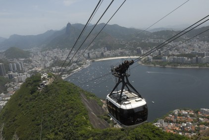 Bondinho do Pão de Açúcar, no Rio de Janeiro