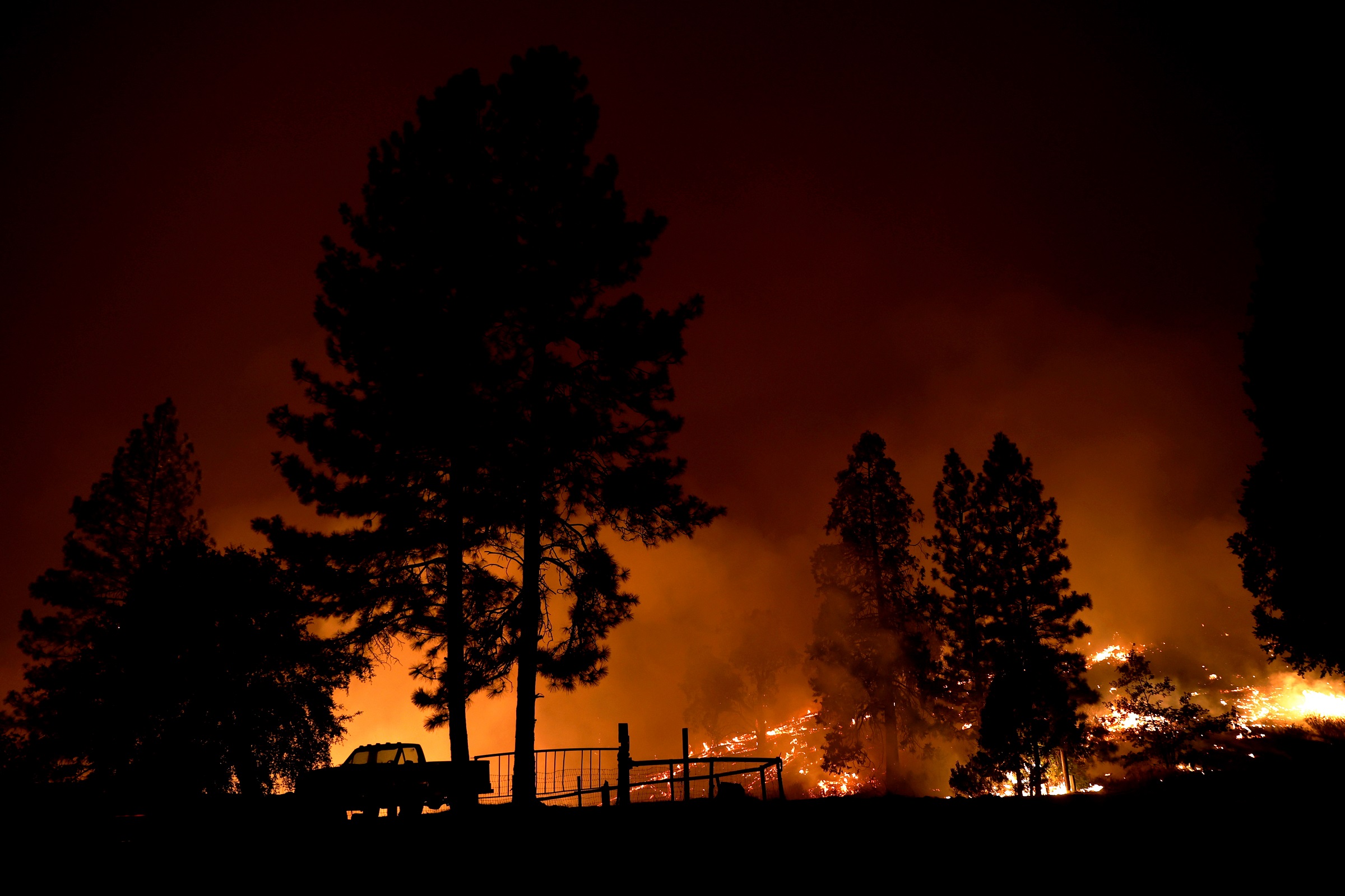 Incêndios florestais na Califórnia