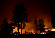 Incêndios florestais na Califórnia tornam seguros residenciais inacessíveis