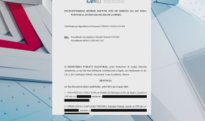 Eduardo Paes recebeu R$ 10,8 milhões para uso em campanha, diz denúncia