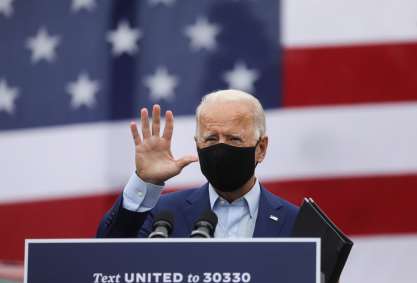 Biden discursando