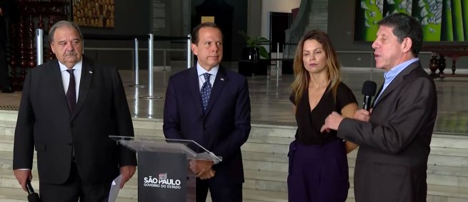 Governo de SP anuncia novas medidas para conter o novo coronavírus (18.mar.20)