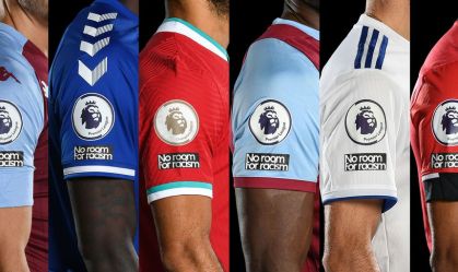 Camisas de times da Premiere League na temporada 2020/21