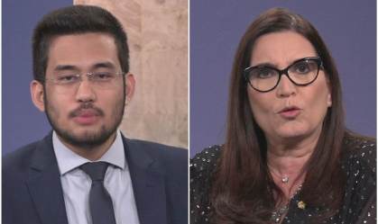 Kim Kataguiri e Bia Kicis divergem sobre ações do governo contra coronavírus