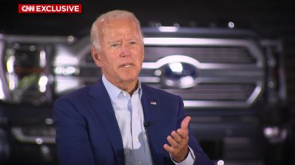 O candidato democrata a presidente dos Estados Unidos, Joe Biden