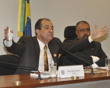 Pastor Silas Malafaia durante audiência pública