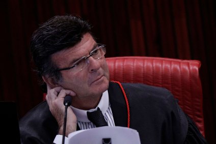 O presidente do STF, Luiz Fux