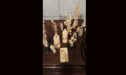 Veja as obras de arte apreendidas em operação da PF contra o tráfico de marfim