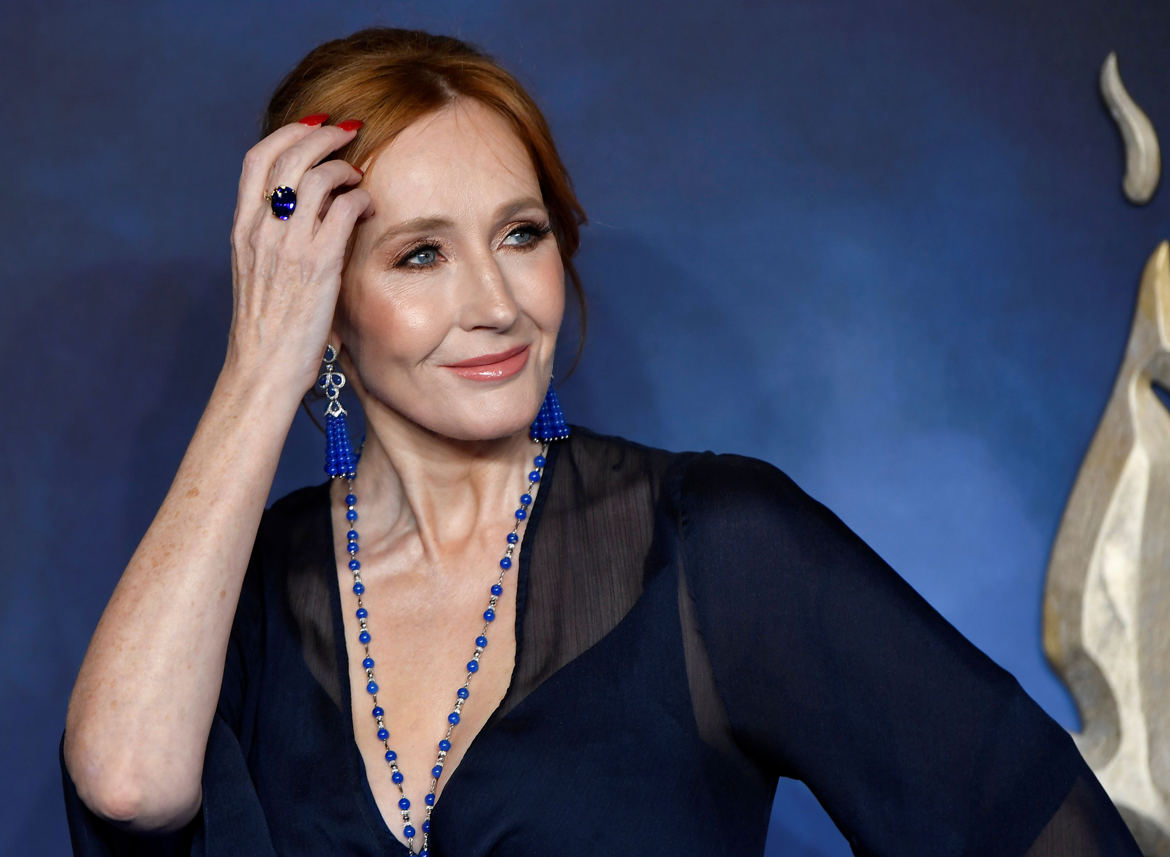 A escritora britânica JK Rowling