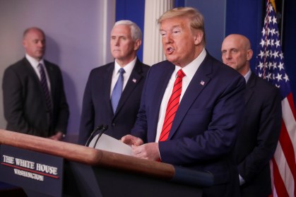 Donald Trump, presidente dos EUA