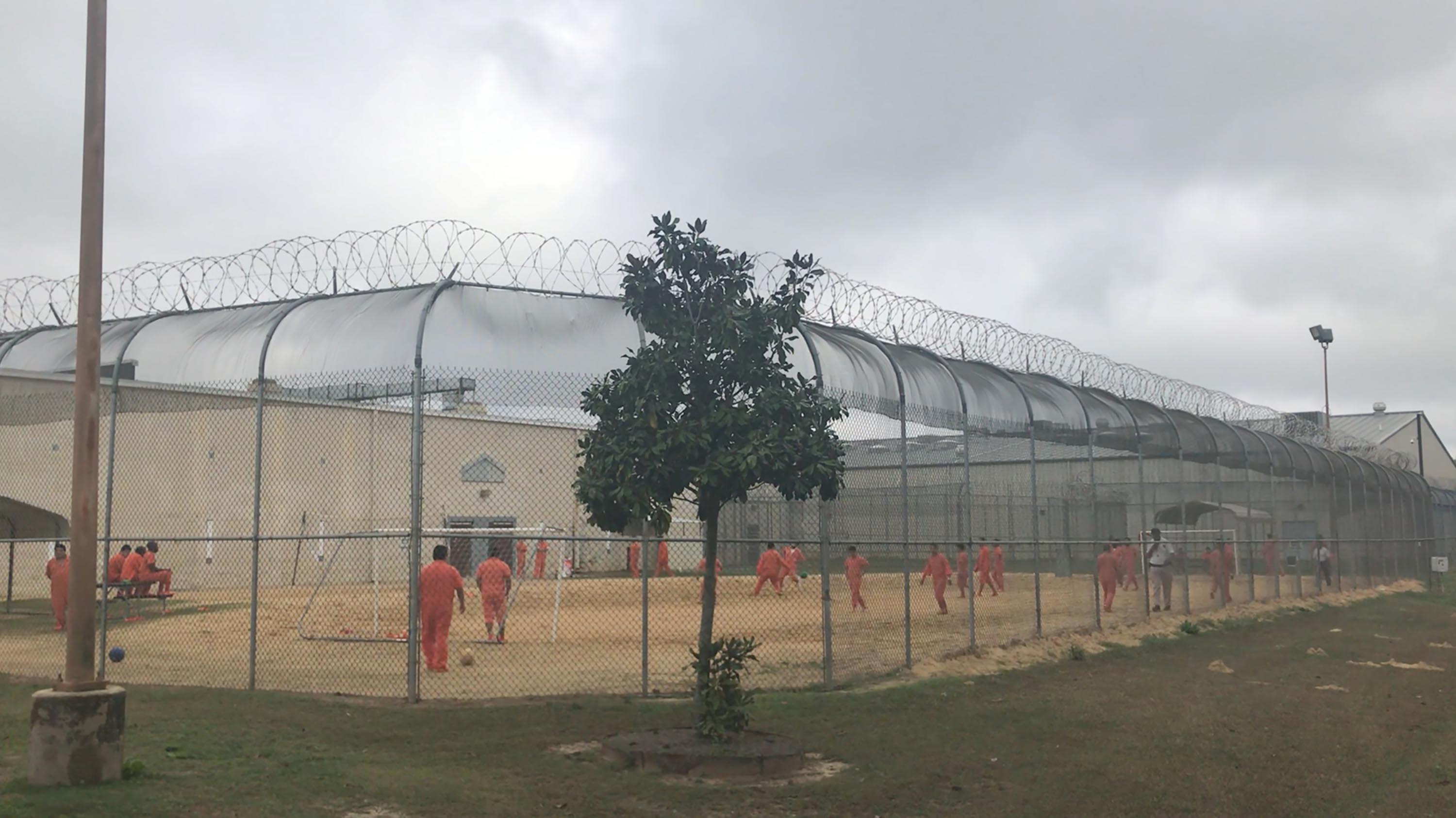 Centro de Detenção do condado de Irwin em Ocilla, no estado da Geórgia, nos EUA