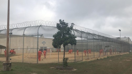 Centro de Detenção do condado de Irwin em Ocilla, no estado da Geórgia, nos EUA