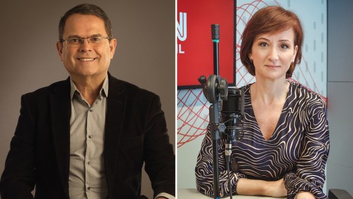 Sidney Rezende e Thais Herédia estão na CNN Rádio