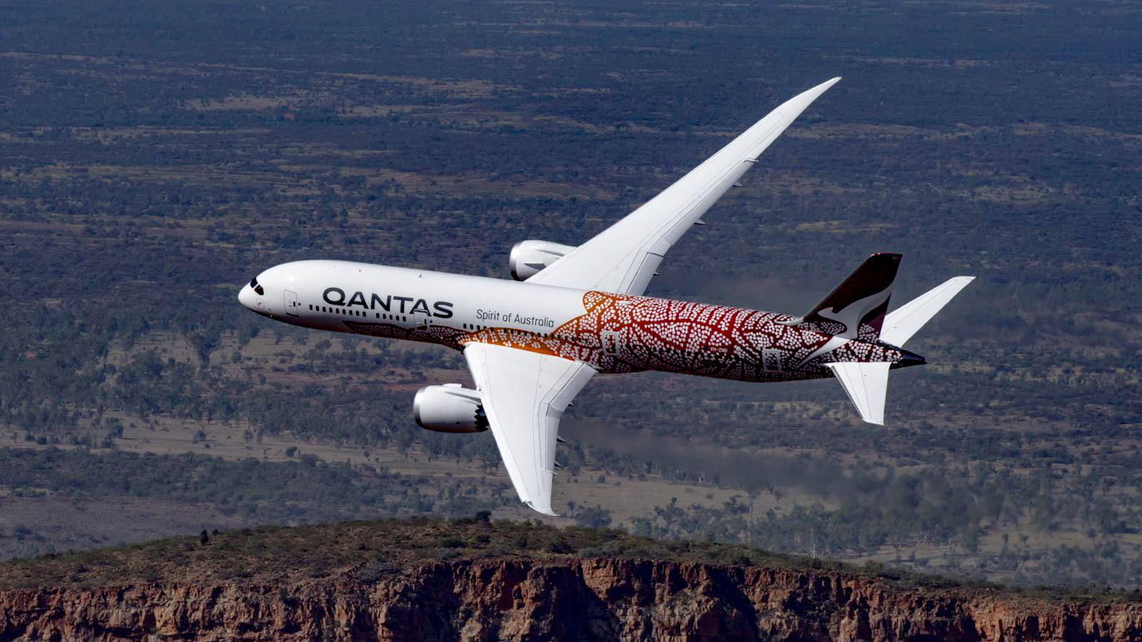 Aeronave da linha australiana Qantas
