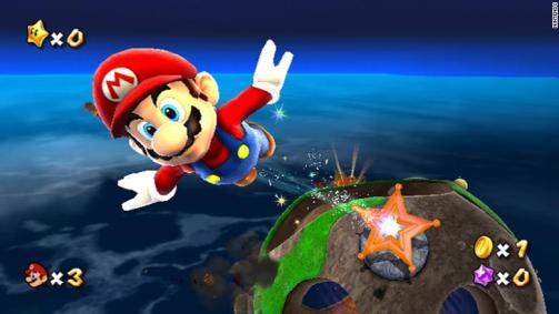 Mario viaja pelo espaço em &quot;Super Mario Galaxy&quot;