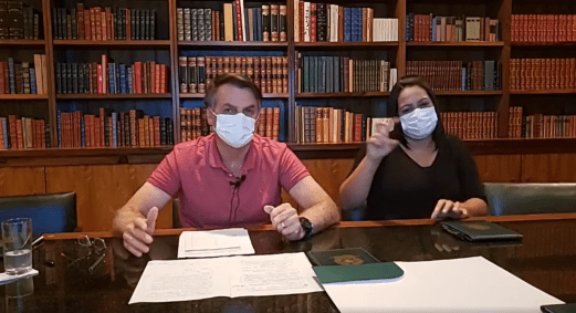 O presidente Jair Bolsonaro