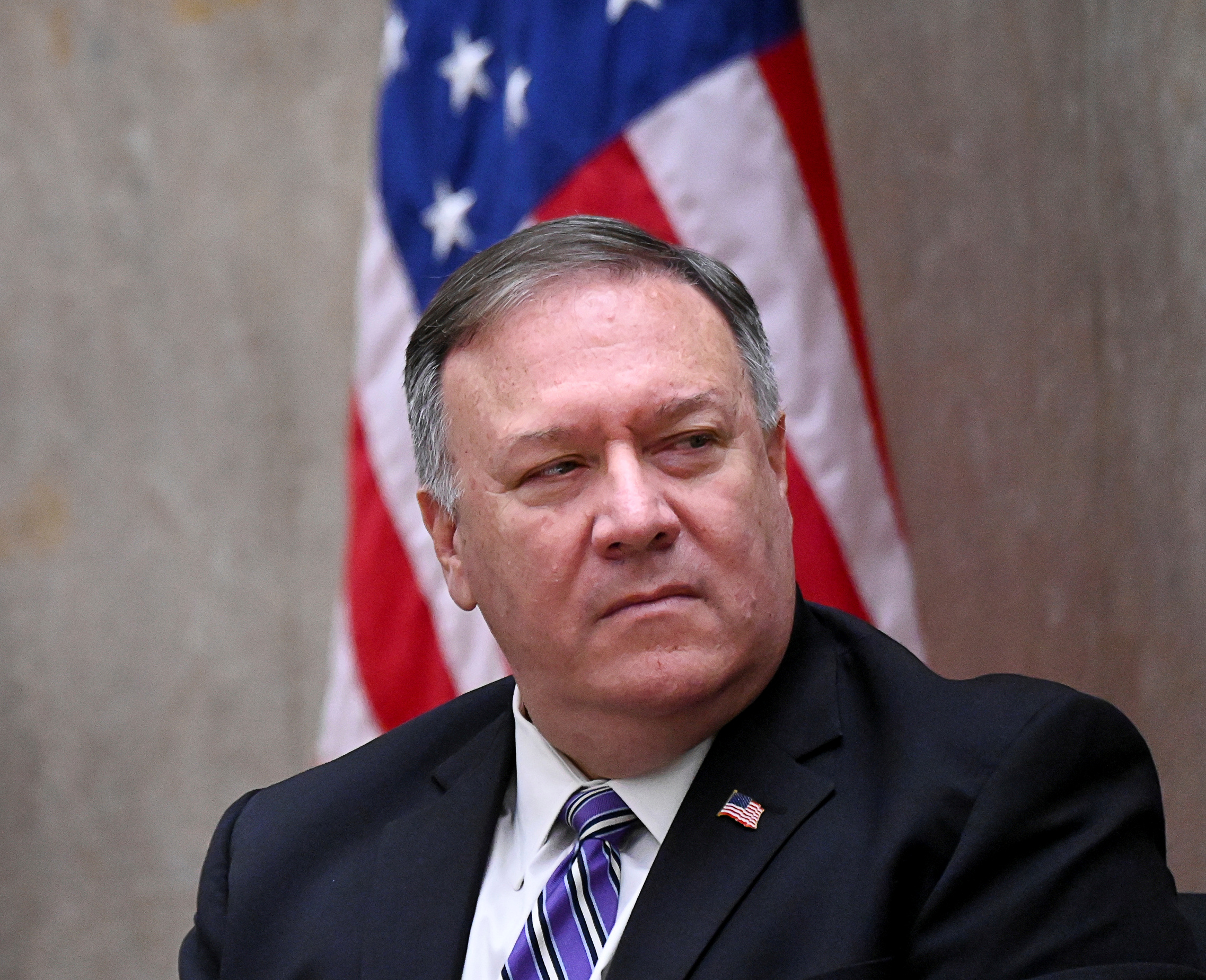 O secretário de estado dos EUA, Mike Pompeo