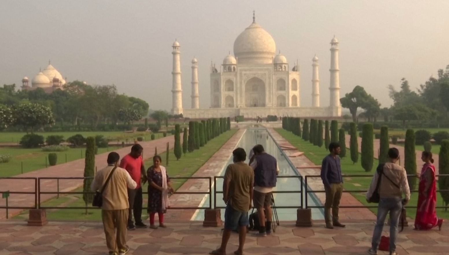 Taj Mahal, na Índia, foi reaberto