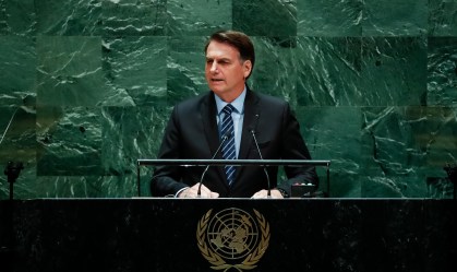 Discursos da Assembleia da ONU começam hoje; Bolsonaro deve falar de queimadas