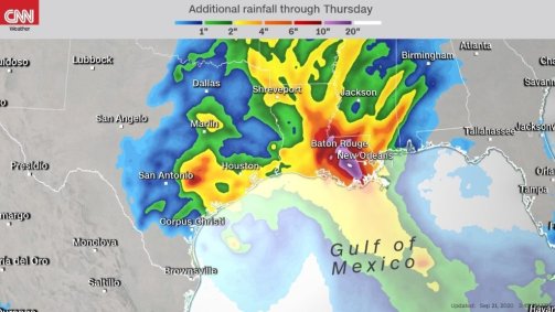 Autoridades emitiram alertas para as áreas costeiras do Texas e de Louisiana