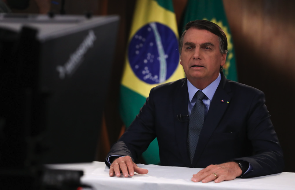 Jair Bolsonaro grava discurso para a 75ª Assembleia Geral da ONU (22/09/2020)