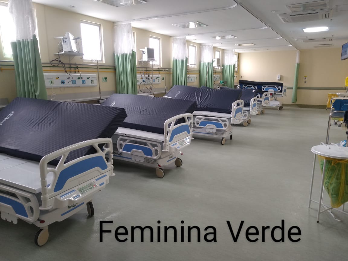 Hospital de Bonsucesso, na Baixada Fluminense
