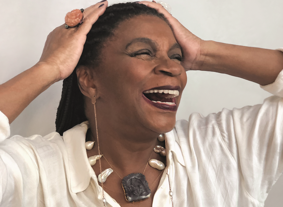 A atriz e cantora, Zezé Motta