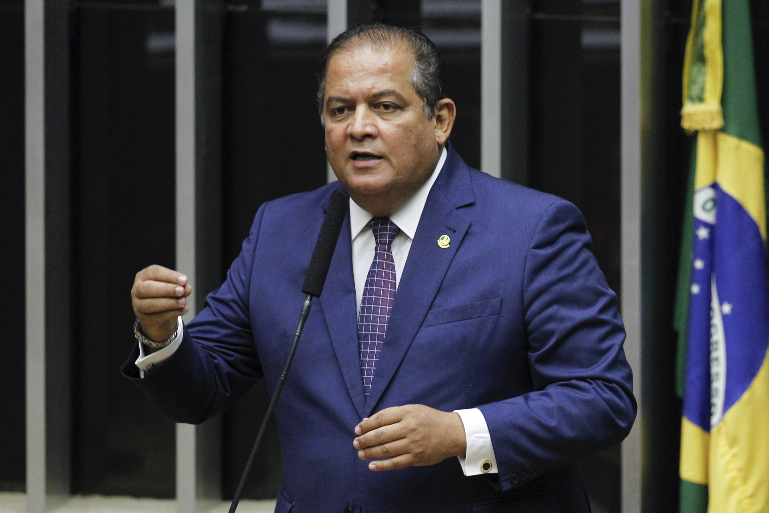 O senador Eduardo Gomes, do MDB-TO