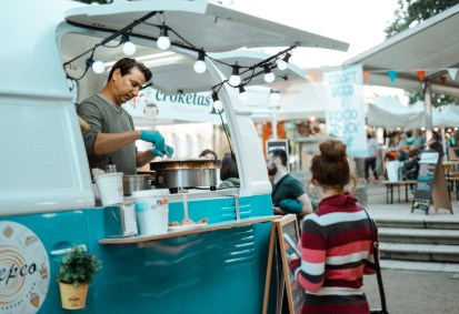 Empreendedor no food truck