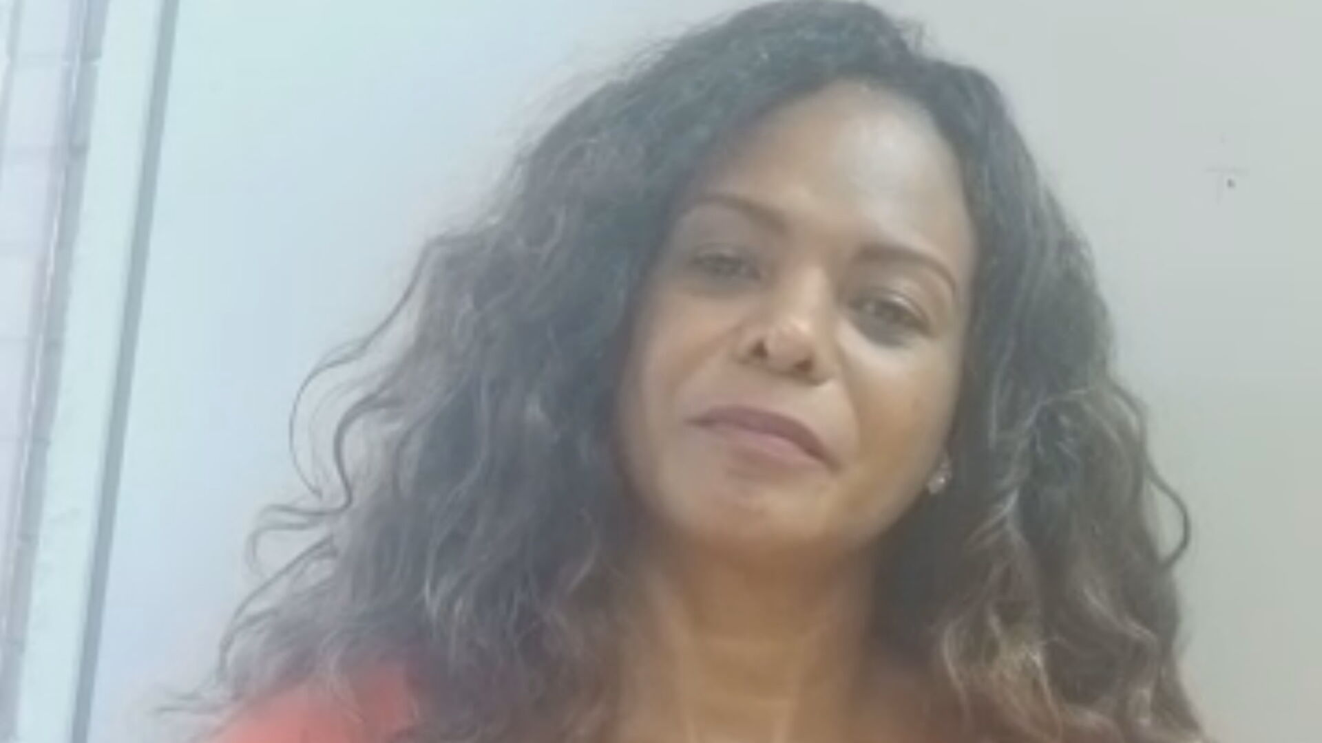 Porta bandeira da Beija-Flor, Selminha Sorriso, em entrevista para a CNN (25.set