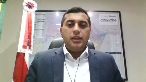 Wilson Lima (PSC), governador do Amazonas em entrevista para a CNN (25.set.2020)