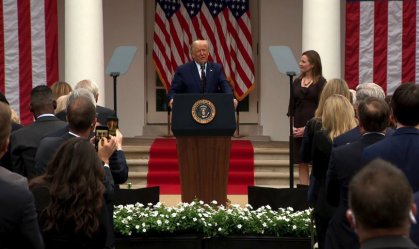 Trump rebate críticas a indicada para Suprema Corte e diz confiar em aprovação