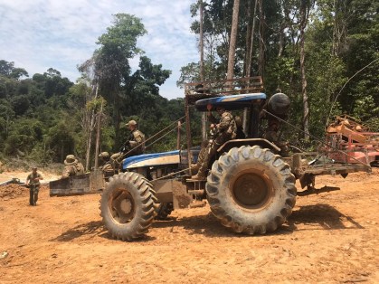 Operação Bezerro de Ouro, de combate ao garimpo ilegal em Santarém (PA)