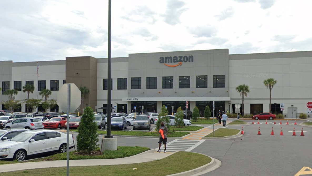 Unidade da Amazon em Jacksonville, na Flórida