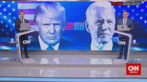 CNN transmitiu primeiro debate entre Trump e Biden