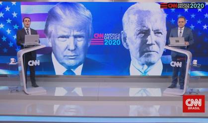 Primeiro debate americano pela CNN alcança mais de 3,5 milhões de pessoas
