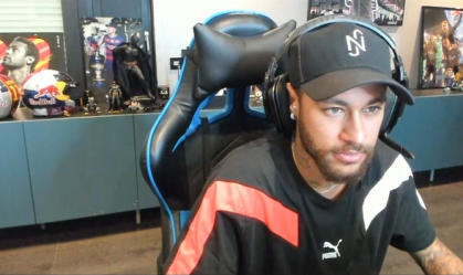 Neymar estreia canal no Twitch com live de 2 horas e milhares de visualizações