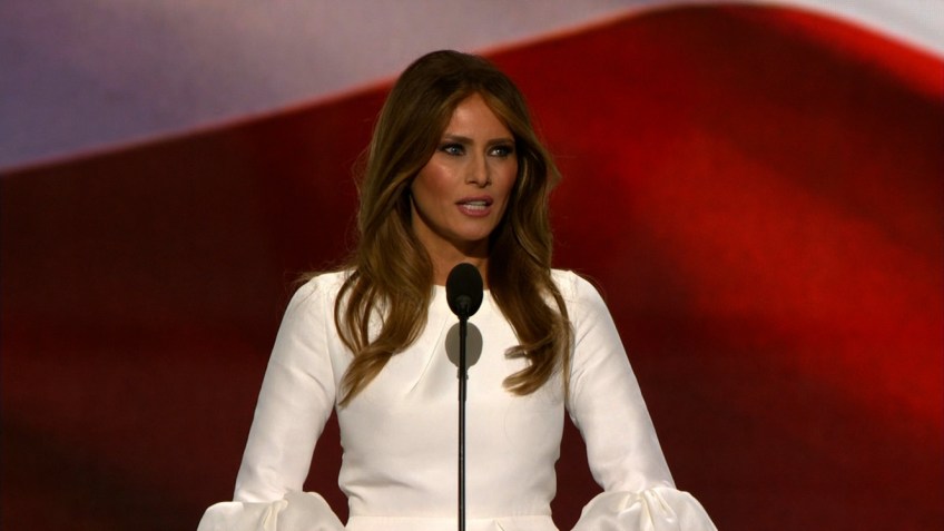 A primeira-dama dos EUA, Melania Trump, teve conversas secretas divulgadas por ex-amiga / Foto: Pool/CNN